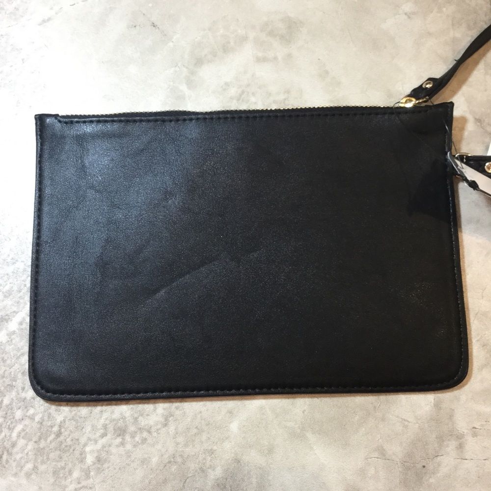 Nine West Table Treasures Black Wristlet - Picture 3 of 5